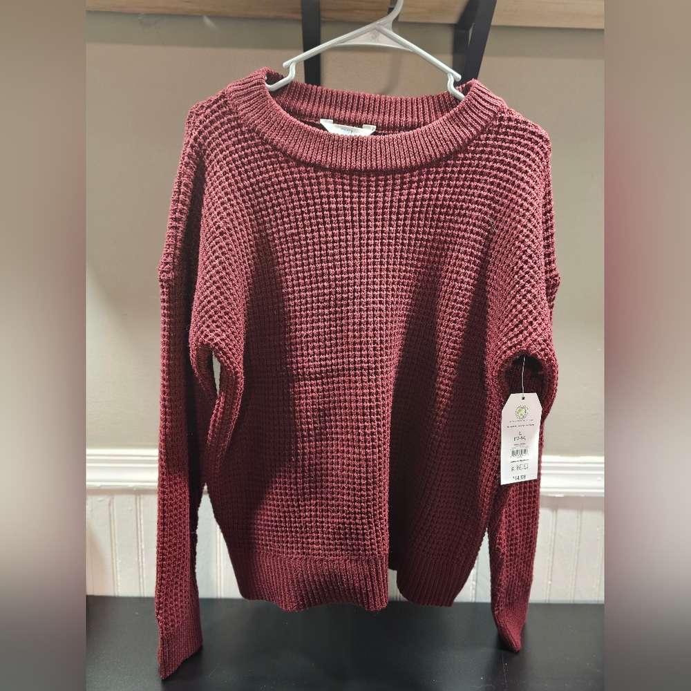 Burgundy Sweater NWT